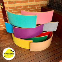 Load image into Gallery viewer, Kidoboard Wooden Curved Balance Board
