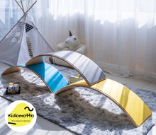 Load image into Gallery viewer, Kidoboard Wooden Curved Balance Board