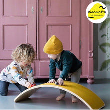 Load image into Gallery viewer, Kidoboard Wooden Curved Balance Board