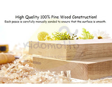 Load image into Gallery viewer, Indoor Multi-FUNction Kids Wooden Climbing Frame with Slide and Swing