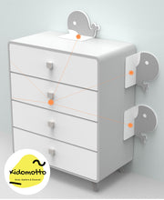 Load image into Gallery viewer, Whale Cabinet Wall Anchor 1pc