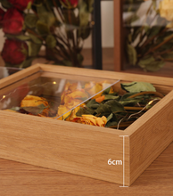 Load image into Gallery viewer, Unigift Shadow Box, Hollow Double-Sized Display, Artwork, Home Decor -Dried Flower Photo Frame - Mothers Day, Birthday, Valentine gift idea
